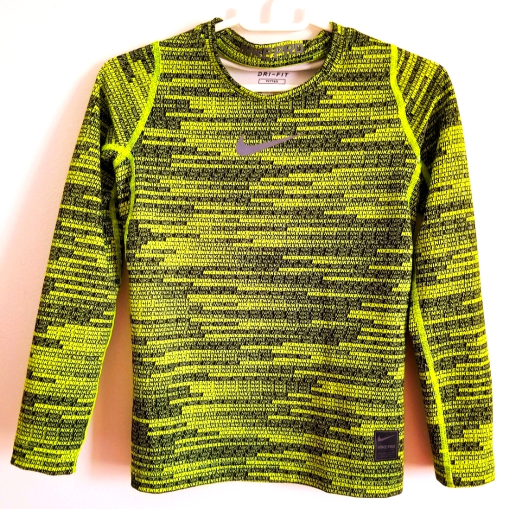 Nike dri-fit Girl Yellow and Black Size M